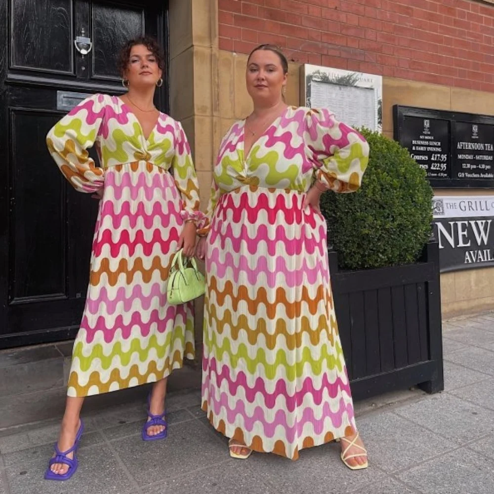 River Island Multicolor Maxi Dress - Picture 12 of 12